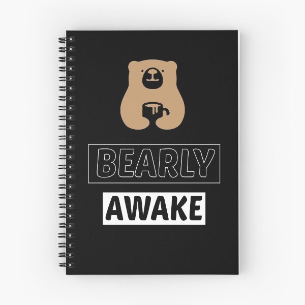 Item preview, bearly awake designed and sold by nawal-shirt.