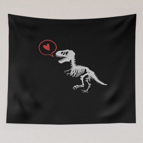 Item preview, Skeleton dinosaur valentines gift designed and sold by DinoKidzDesigns.