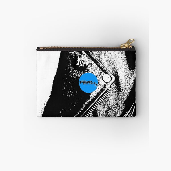 Item preview, Middle Aged Pop Punk Leather Jacket (Blue Pin) designed and sold by Getonboardman.