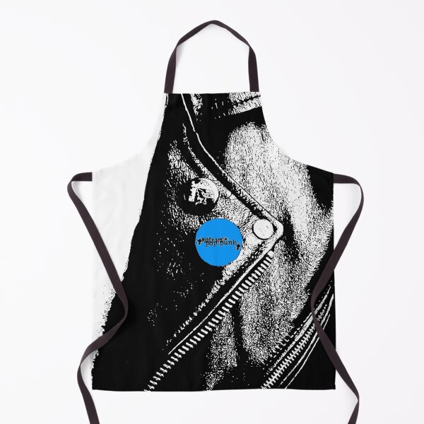Item preview, Middle Aged Pop Punk Leather Jacket (Blue Pin) designed and sold by Getonboardman.