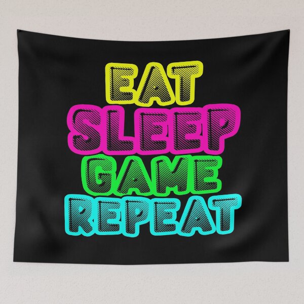 Item preview, Esport Eat Sleep Game Repeat GIFT GAMER GAMERS designed and sold by MillanMarketing.