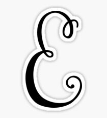 E$ Sticker