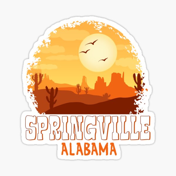 Springville Stickers for Sale
