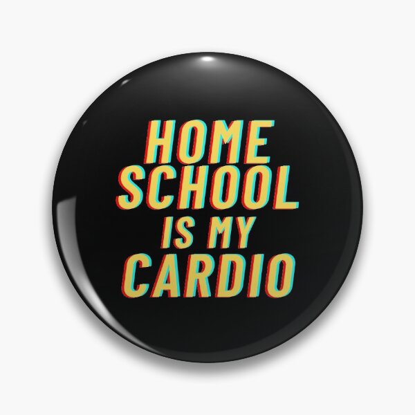 Item preview, Home School Is My Cardio In Yellow designed and sold by Indra Agrawal.