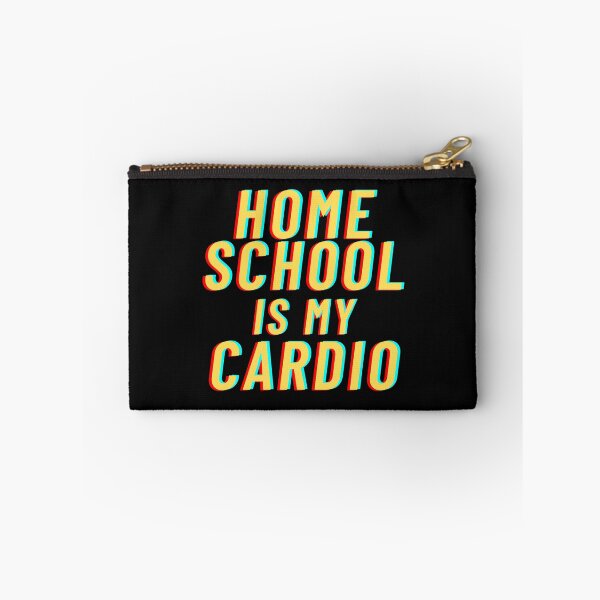 Item preview, Home School Is My Cardio In Yellow designed and sold by Indra Agrawal.