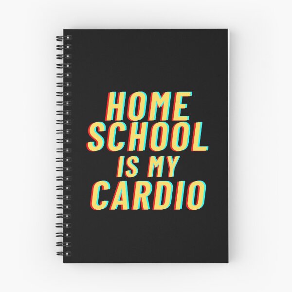 Item preview, Home School Is My Cardio In Yellow designed and sold by Indra Agrawal.