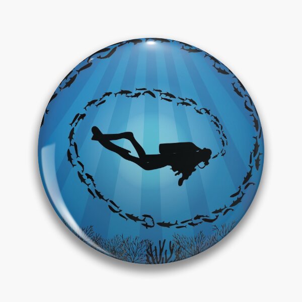 Item preview, Vivir y bucear en el mismo planeta Mundo diferente Vida marina en aguas profundas designed and sold by TheInkElephant.