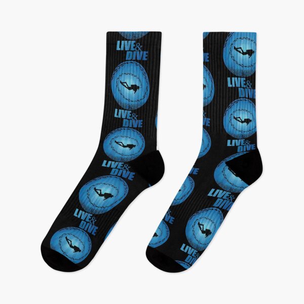 Item preview, Live and Dive Same Planet Different World Deep Water Sea Life designed and sold by TheInkElephant.