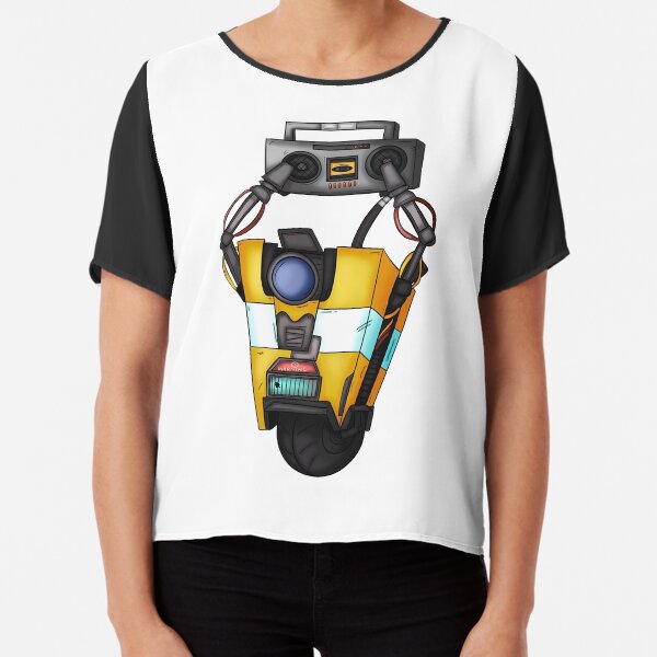 Borderlands Boombox Claptrap Chiffon Top