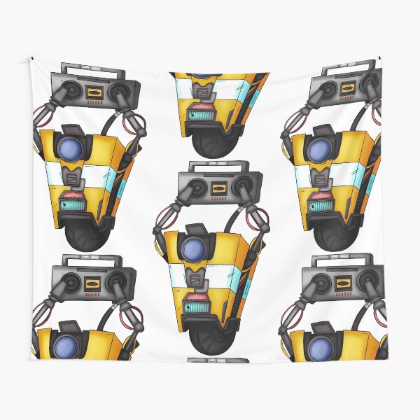 Item preview, Borderlands Boombox Claptrap designed and sold by CaptainShivers.