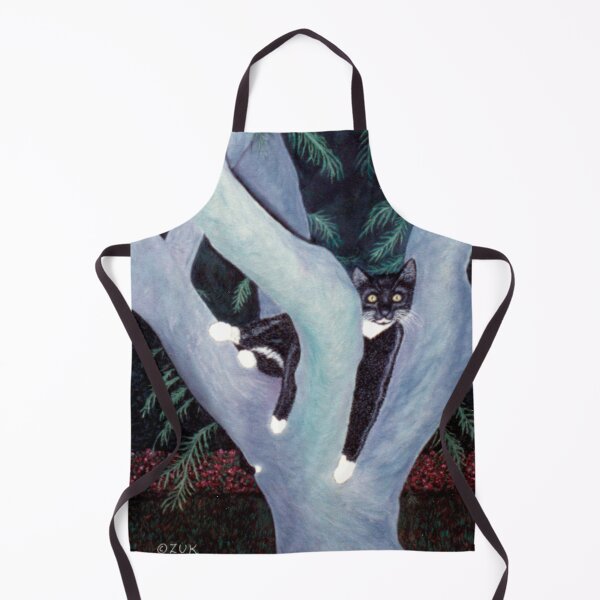 Item preview, Tuxedo Cat In Tree designed and sold by KarenZuk.