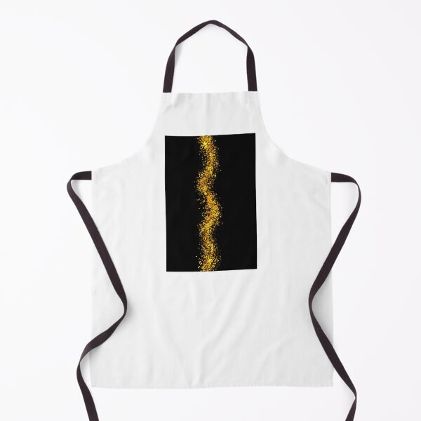 Item preview, Gold glitter against dark background | Sparkling Gold Line designed and sold by SW Longwave.