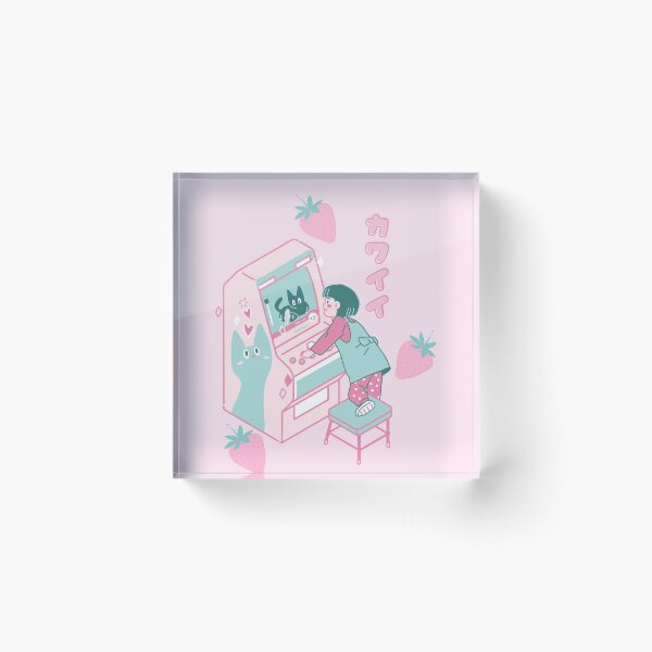 Item preview, Girl arcade kawaii designed and sold by Nyanko-Sempai.