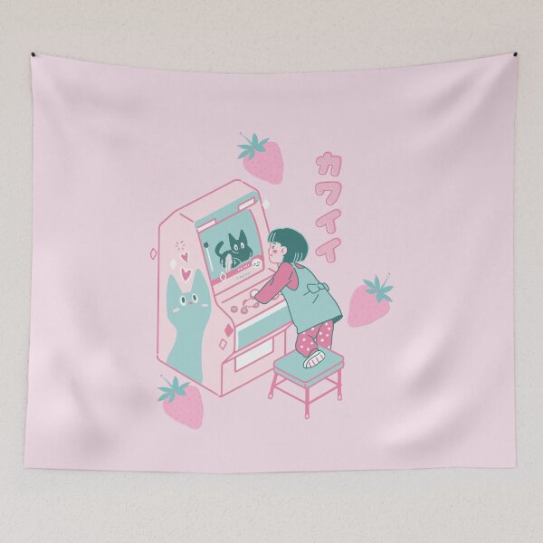 Item preview, Girl arcade kawaii designed and sold by Nyanko-Sempai.