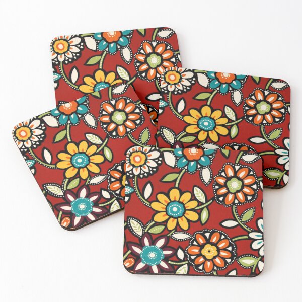 Item preview, Flowers design pattern designed and sold by jwebmarket.