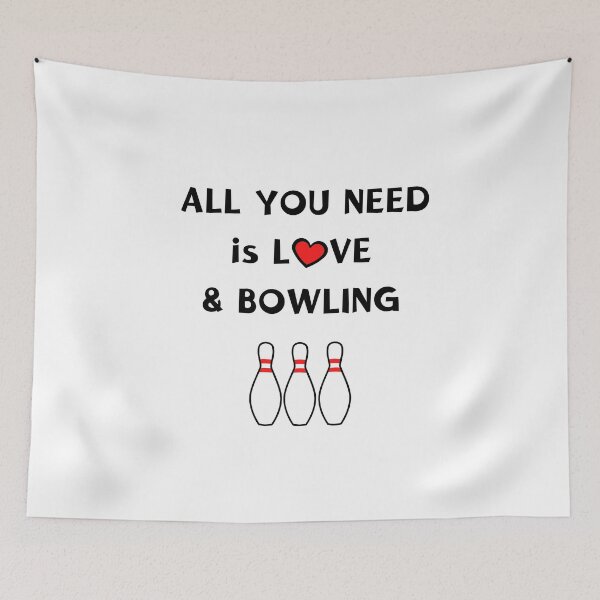 Item preview, All you need is love and bowling designed and sold by TheGreenGoat.