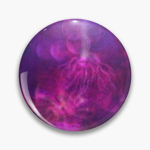 Item preview, Cosmic Cloud - Abstract Digital Painting - Purple and Fuchsia Astral Art designed and sold by PiperArtDesign.
