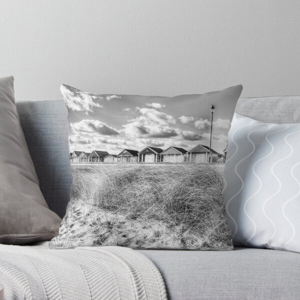 Item preview, Chapel St Leonards Beach Huts, Black And White designed and sold by Paul Thompson Photography.