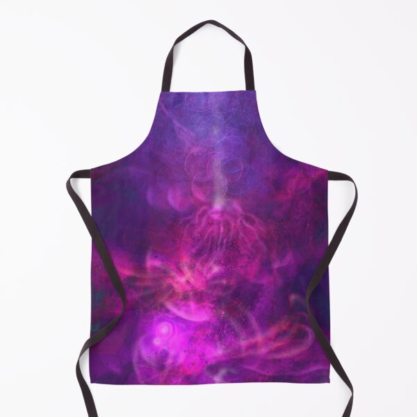 Item preview, Cosmic Cloud - Abstract Digital Painting - Purple and Fuchsia Astral Art designed and sold by PiperArtDesign.