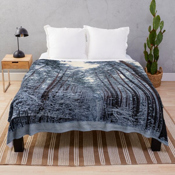 Item preview, Snow forest design comforter designed and sold by Lallz-Comforter.