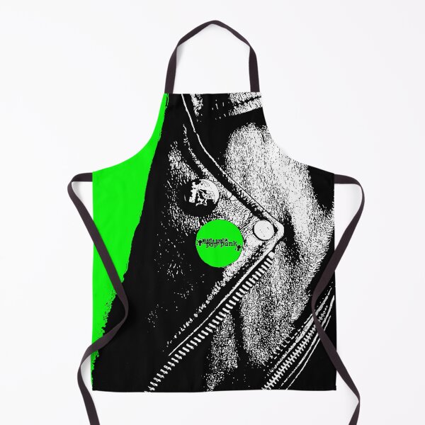 Item preview, Middle Aged Pop Punk Leather Jacket (Green Shirt) designed and sold by Getonboardman.