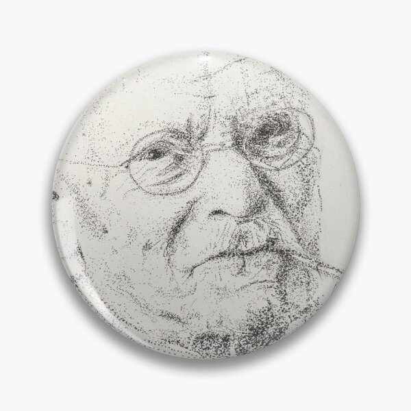 Artikelvorschau, Carl Jung Pointillism Porträt entworfen und verkauft von Bexter97.