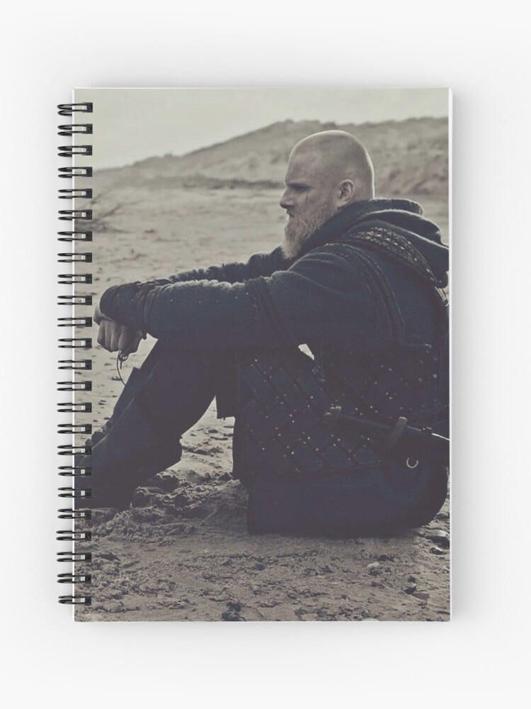 Bjorn Wallpaper Spiral Notebooks for Sale