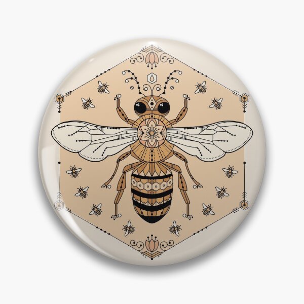 Artikelvorschau, Der Architekt - Mystic Queen Bee Honey Bee entworfen und verkauft von VivtheFish.