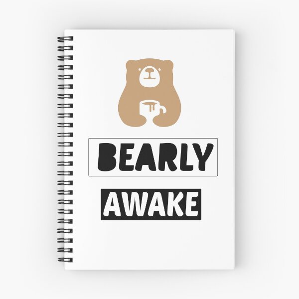 Item preview,  bearly awake designed and sold by nawal-shirt.