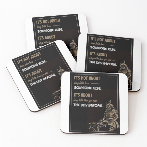 Item preview, Samurai - Motivational Quote designed and sold by Martial-X.