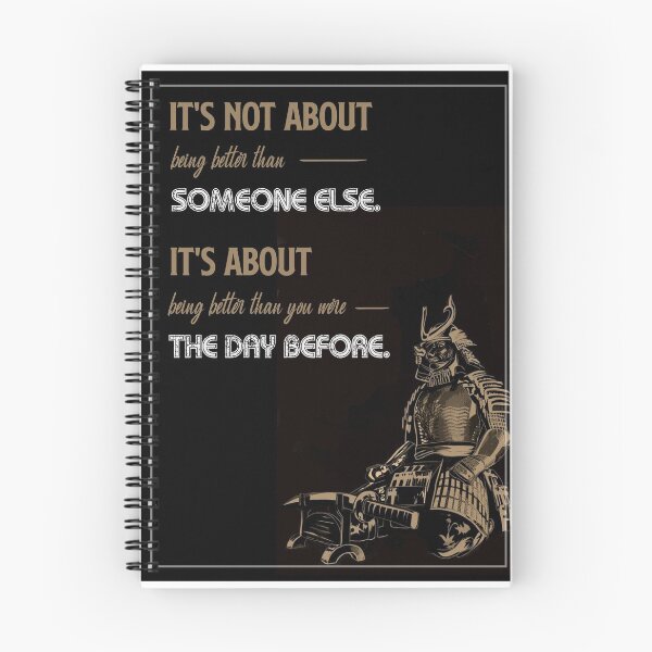 Item preview, Samurai - Motivational Quote designed and sold by Martial-X.