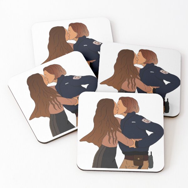 Item preview, WayHaught Kiss | Wynonna Earp designed and sold by EarpBands.