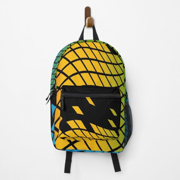 Item preview, Rainbow wavy tiles pattern designed and sold by kickwear-com.