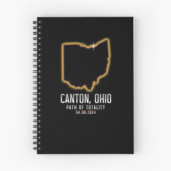 Item preview, Canton Ohio Path Of Totality 4.8.24 Total Solar Eclipse Gear designed and sold by DynamicDesign.