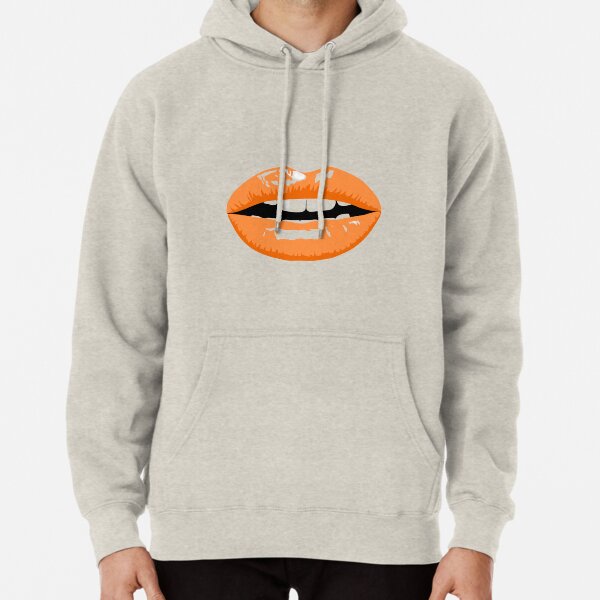 Orange kiss butterfly discount hoodie