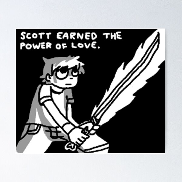 Artikel-Vorschau von Scott Pilgrim gegen den Weltkarikatur, designt und verkauft von Nelson Ribeiro.
