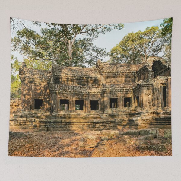 Item preview, A gatehouse at Angkor Wat designed and sold by Dave Hare Photography.