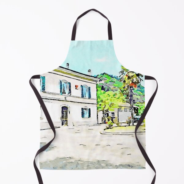 Item preview, Fognano: square of the railway station with palm tree designed and sold by Giuseppe Cocco.
