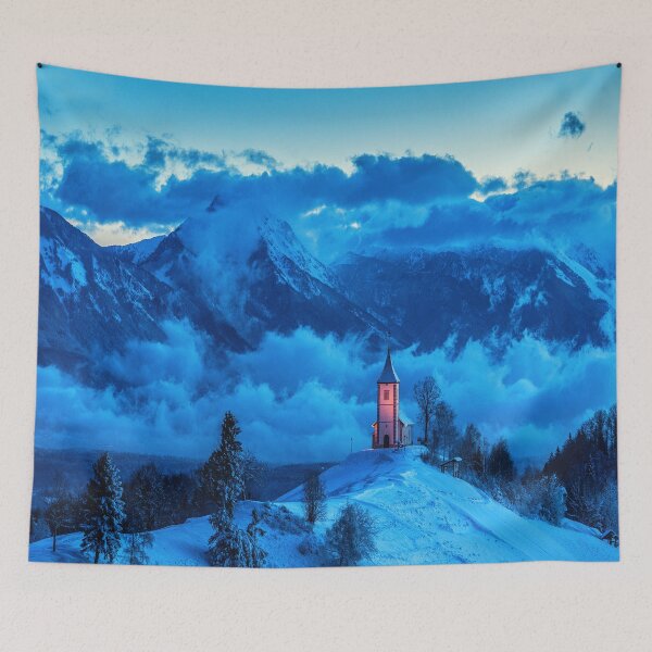 Item preview, Snow forest design comforter designed and sold by Lallz-Comforter.