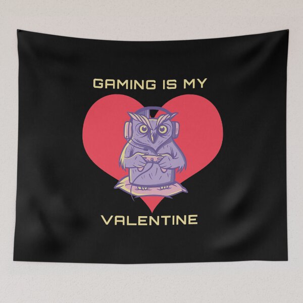 Item preview, Gaming Is My Valentine designed and sold by sketchypages.