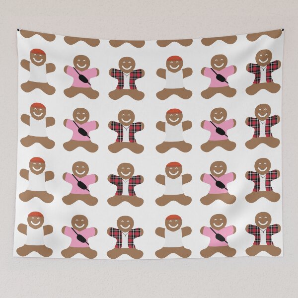 Item preview, Sunset Curve Gingerbread Band designed and sold by TheQueuingLife.
