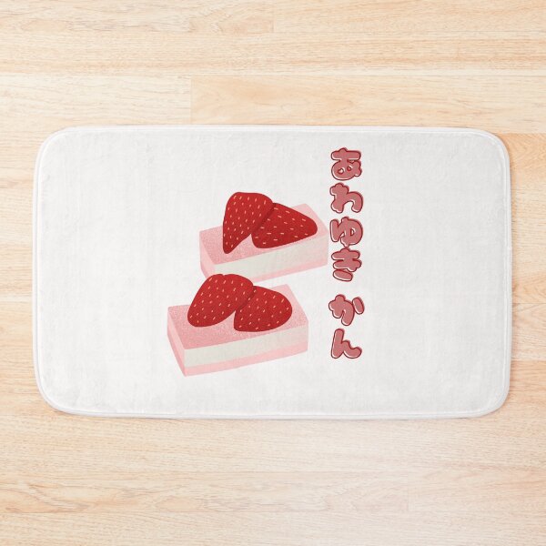 Item preview, Straberry cake Japanese manga art designed and sold by Nyanko-Sempai.