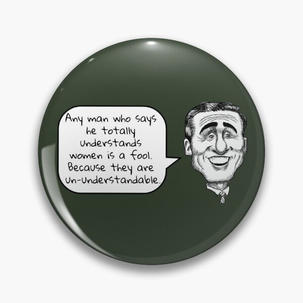 Item preview, The Office, Michael Scott: Women Are Un-understandable designed and sold by BatemanBranding.