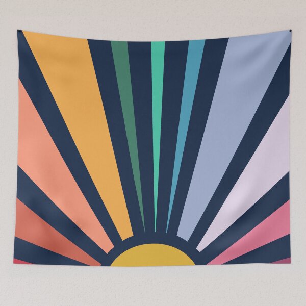 Item preview, Boho Vintage Rainbow Sunshine designed and sold by Timeforplay.