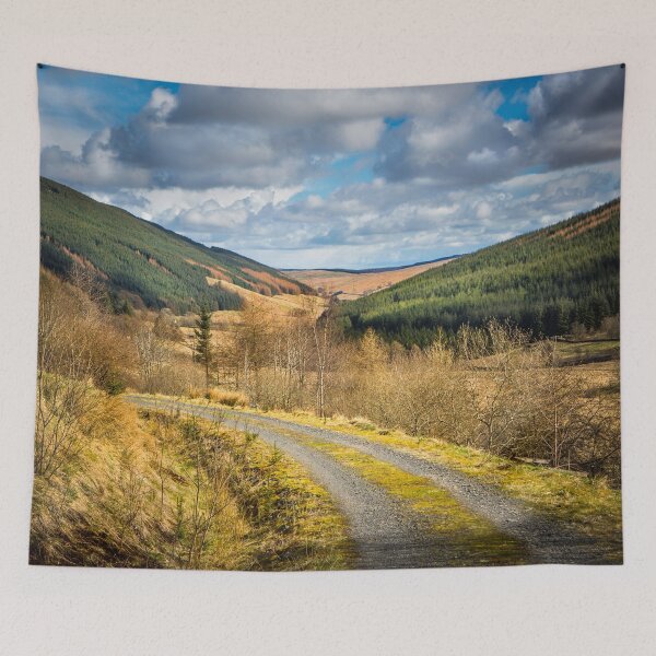 Aperçu de l'œuvre Piste des Highlands créée et vendue par Dave Hare Photography.