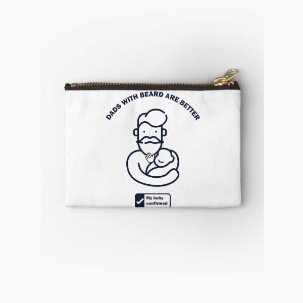 Item preview, dads with beard are better - my kid certificated designed and sold by Wehavefun.