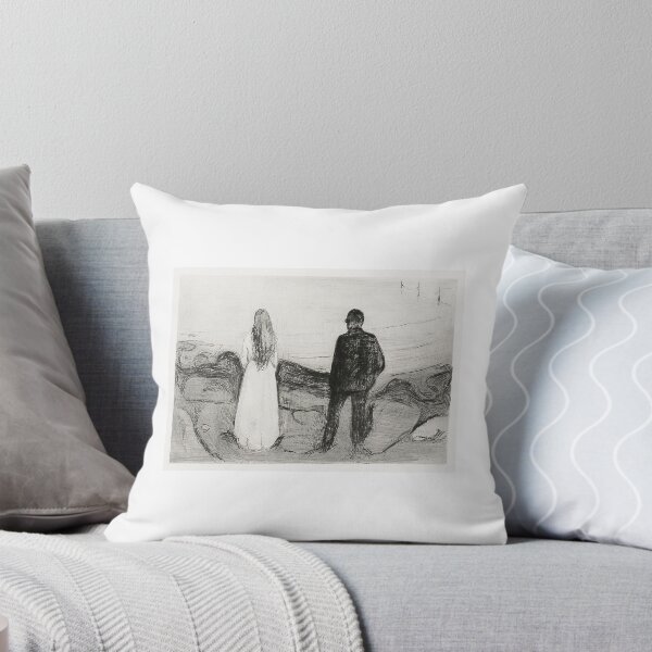 Item preview, Two Human Beings. The Lonely Ones (1894) by Edvard Munch. designed and sold by Day-Z19.