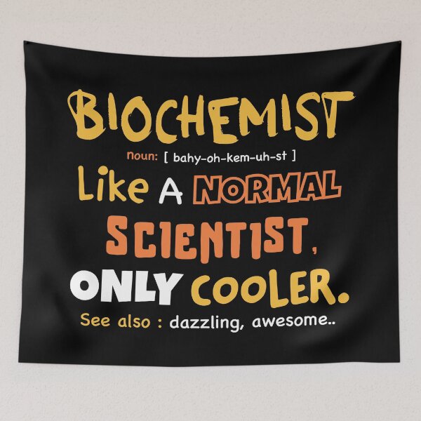 Item preview, Funny Biochemist definition, biochemistry student gift, biochemist present  designed and sold by anodyle.