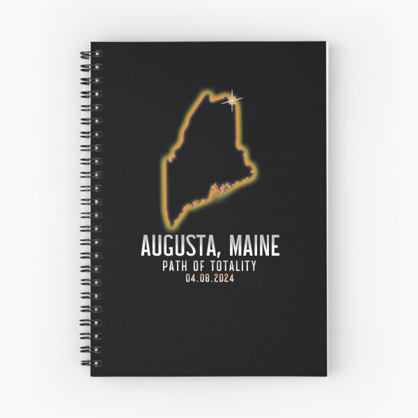 Item preview, Augusta Maine Path Of Totality 4.8.24 Total Solar Eclipse Gear designed and sold by DynamicDesign.