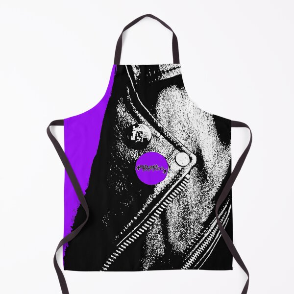 Item preview, Middle Aged Pop Punk Leather Jacket (Purple Shirt) designed and sold by Getonboardman.